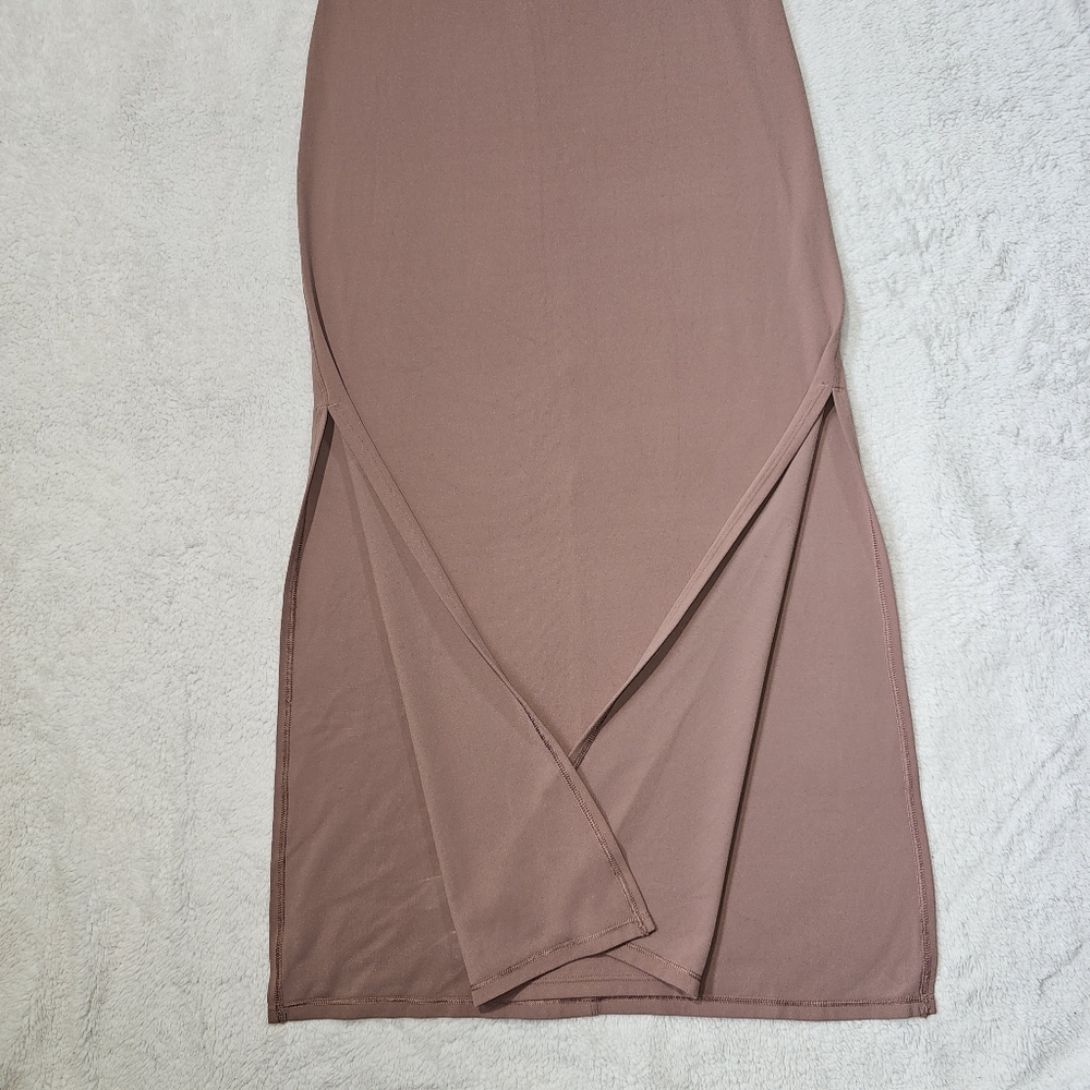Lululemon Women Red Rust Get Going Racerback Sleeveless Maxi Size 14.5In Pit - Picture 4 of 10